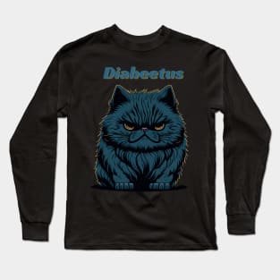 Diabeetus Cat Long Sleeve T-Shirt